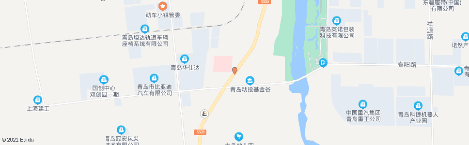 青岛春阳路东站_公交站地图_青岛公交_妙搜公交查询2024