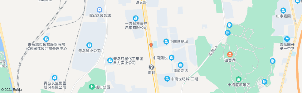 青岛坊子街_公交站地图_青岛公交_妙搜公交查询2025