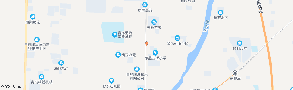 青岛云桥村_公交站地图_青岛公交_妙搜公交查询2024