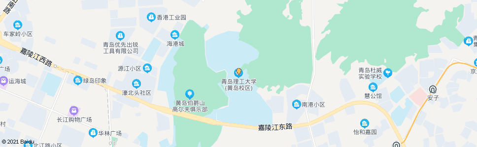 青岛理工大学(黄岛)_公交站地图_青岛公交_妙搜公交查询2024