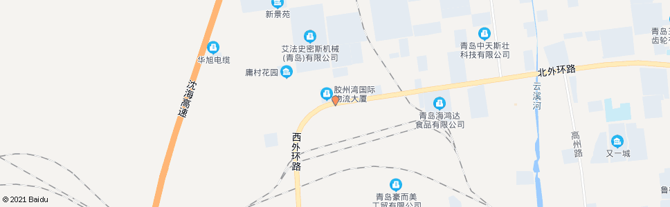 青岛物流大厦陆达酒店_公交站地图_青岛公交_妙搜公交查询2024