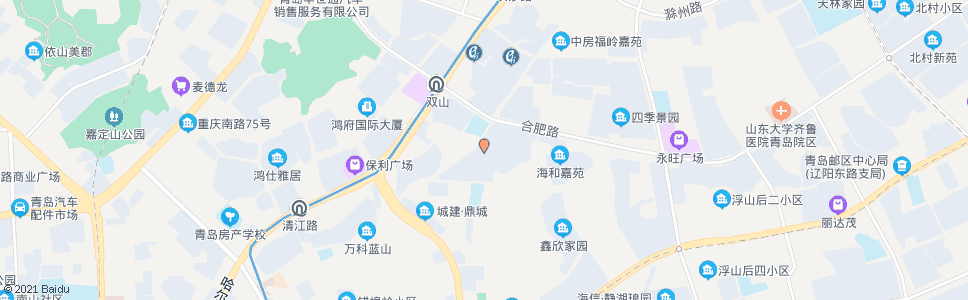 青岛新安中医院_公交站地图_青岛公交_妙搜公交查询2024