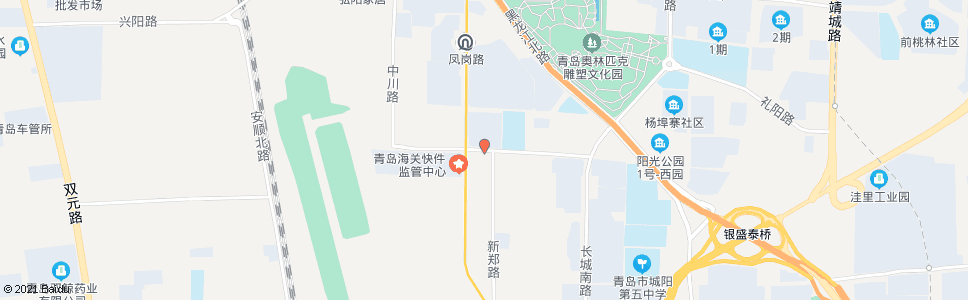 青岛天河路新郑路_公交站地图_青岛公交_妙搜公交查询2025