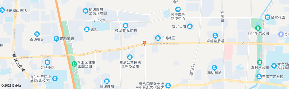 青岛长涧_公交站地图_青岛公交_妙搜公交查询2024