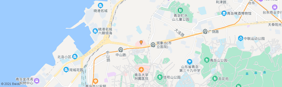 青岛市医院_公交站地图_青岛公交_妙搜公交查询2024