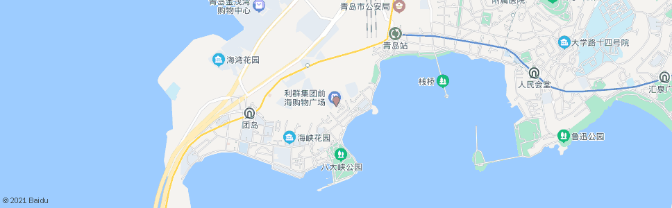 青岛贵州路_公交站地图_青岛公交_妙搜公交查询2024
