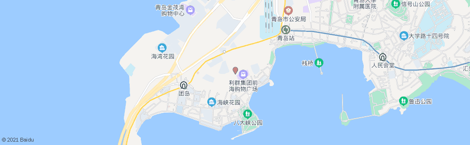 青岛一中(镜台山路)_公交站地图_青岛公交_妙搜公交查询2024