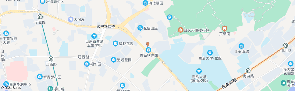 青岛软件园_公交站地图_青岛公交_妙搜公交查询2024