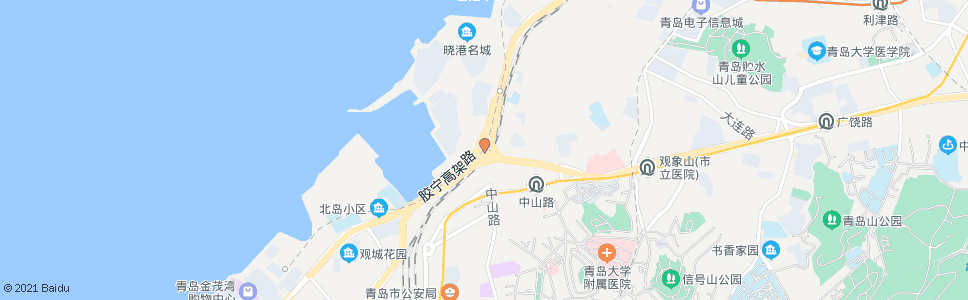 青岛小港一路_公交站地图_青岛公交_妙搜公交查询2024