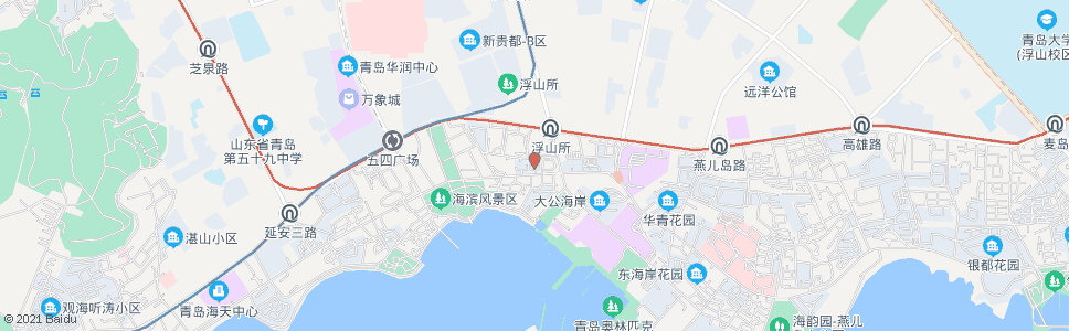 青岛移动公司_公交站地图_青岛公交_妙搜公交查询2024