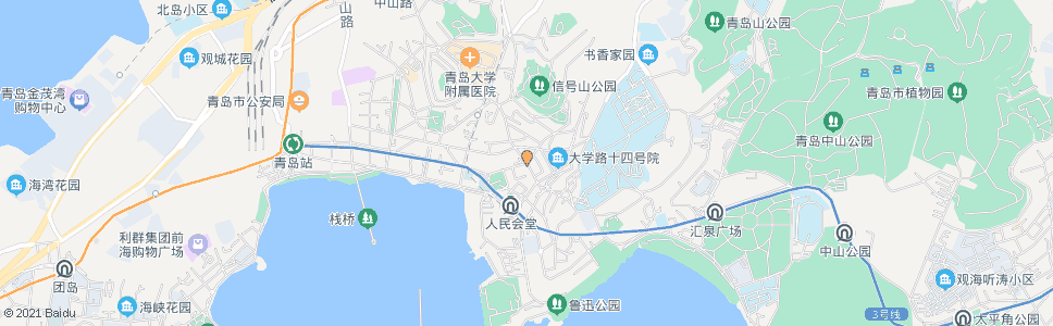 青岛龙江路_公交站地图_青岛公交_妙搜公交查询2024