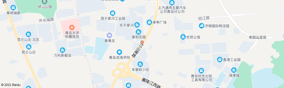 青岛保税区西门_公交站地图_青岛公交_妙搜公交查询2024