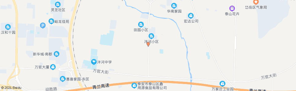 泰安王家店村委_公交站地图_泰安公交_妙搜公交查询2024