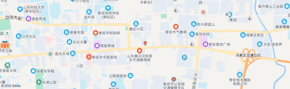 泰安岱银集团(法正律师所)_公交站地图_泰安公交_妙搜公交查询2024