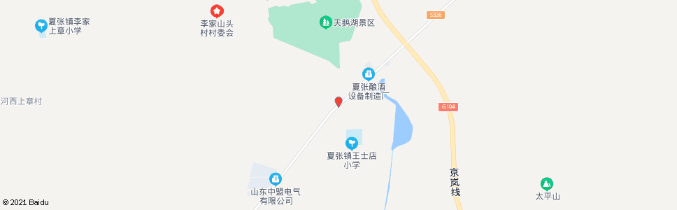 泰安王士店_公交站地图_泰安公交_妙搜公交查询2025