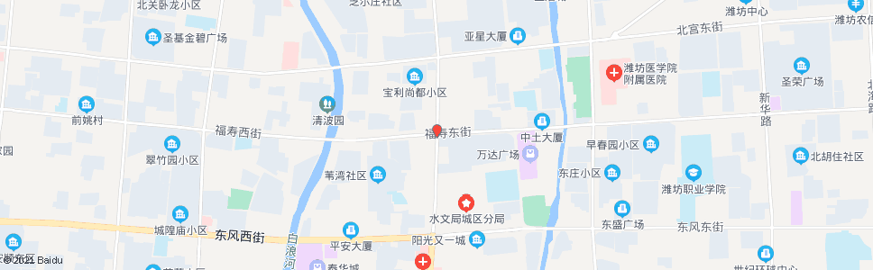 潍坊潍州路福寿街路口_公交站地图_潍坊公交_妙搜公交查询2024