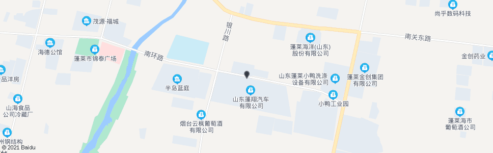 烟台蓬翔汽车_公交站地图_烟台公交_妙搜公交查询2024