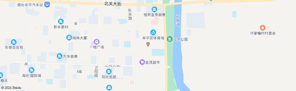 烟台沁水苑花卉鱼鸟市场_公交站地图_烟台公交_妙搜公交查询2024