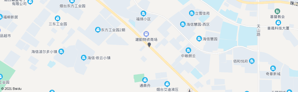 烟台开发区东风本田超越店_公交站地图_烟台公交_妙搜公交查询2025