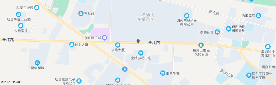 烟台上汽通用东岳汽车(福莱驾校)_公交站地图_烟台公交_妙搜公交查询2024