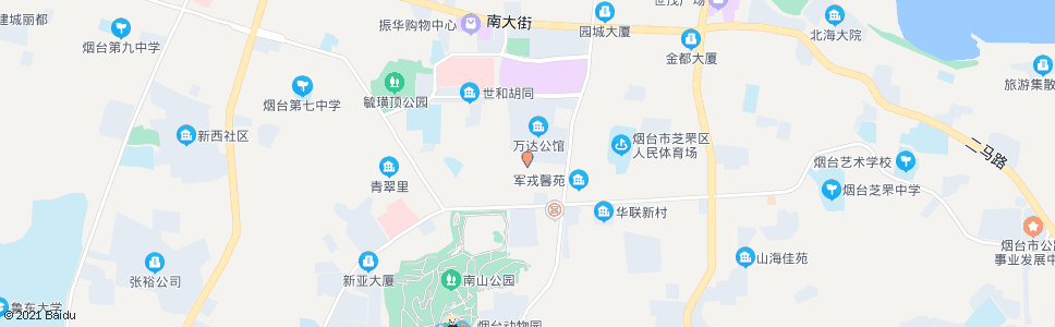 烟台建昌南街_公交站地图_烟台公交_妙搜公交查询2024