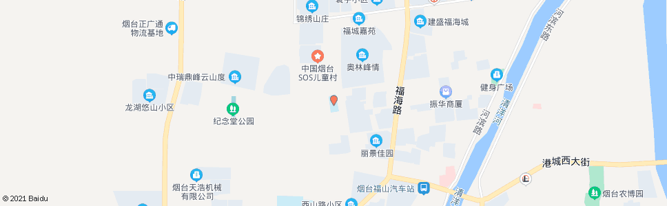 烟台福山实验小学_公交站地图_烟台公交_妙搜公交查询2024