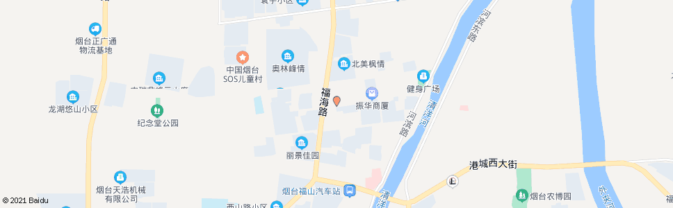 烟台海尔专卖店_公交站地图_烟台公交_妙搜公交查询2024