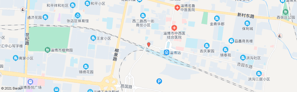 淄博铁路技校_公交站地图_淄博公交_妙搜公交查询2024