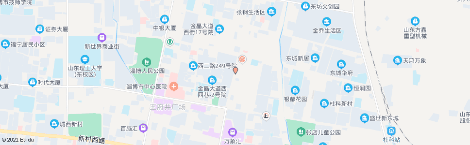 淄博北京同仁堂淄博药店_公交站地图_淄博公交_妙搜公交查询2024