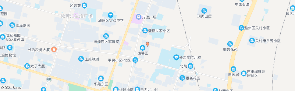 长治德馨园小区_公交站地图_长治公交_妙搜公交查询2025