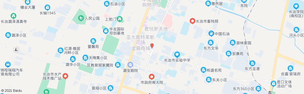 长治长治商厦_公交站地图_长治公交_妙搜公交查询2024