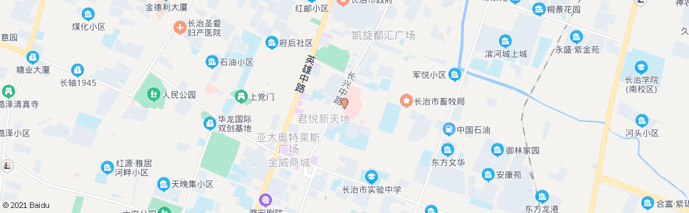 长治郊区医院_公交站地图_长治公交_妙搜公交查询2024