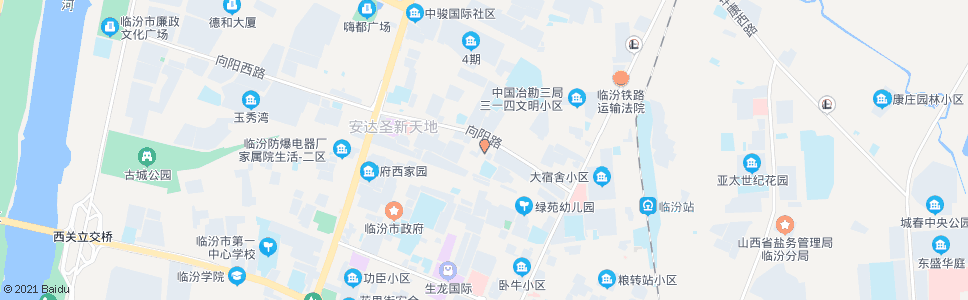 临汾财神楼北街口_公交站地图_临汾公交_妙搜公交查询2024