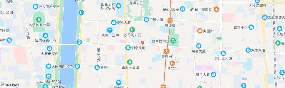 太原府西街半坡东街口_公交站地图_太原公交_妙搜公交查询2025