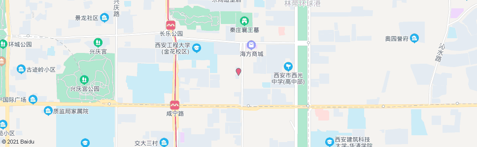 西安长兴路_公交站地图_西安公交_妙搜公交查询2025