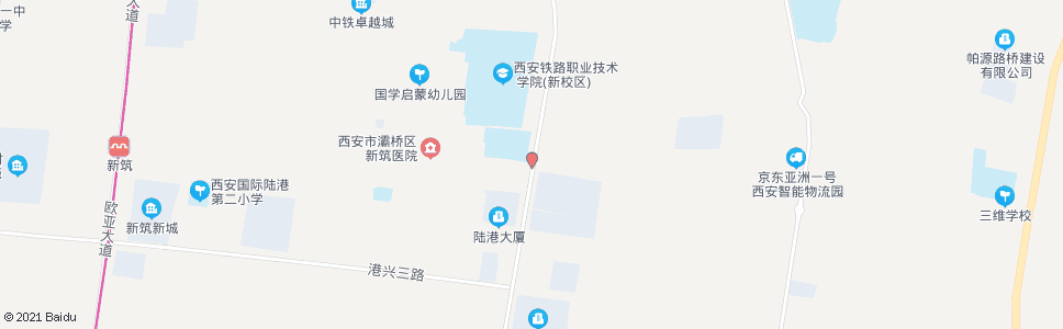 西安潘骞路_公交站地图_西安公交_妙搜公交查询2024