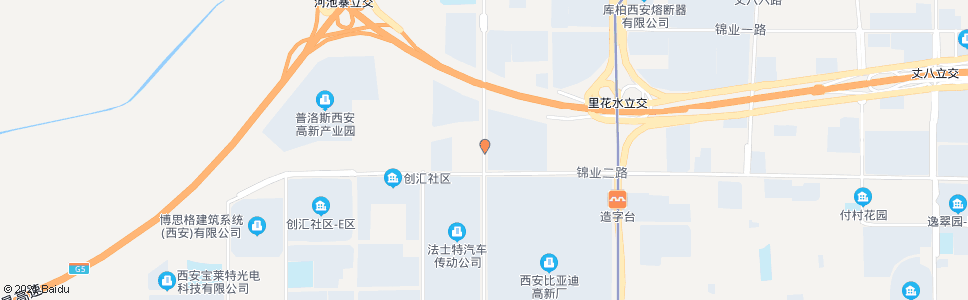 西安丈八八路南段_公交站地图_西安公交_妙搜公交查询2024