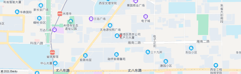 西安西京公司_公交站地图_西安公交_妙搜公交查询2024