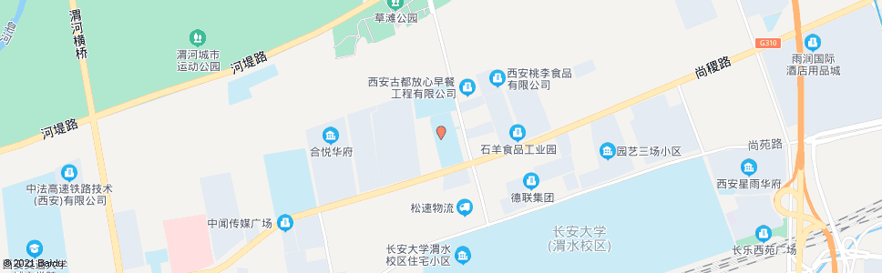 西安尚稷路草滩四路(经开一中)_公交站地图_西安公交_妙搜公交查询2024