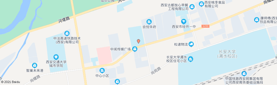 西安尚稷路草滩六路(博爱学校)_公交站地图_西安公交_妙搜公交查询2024