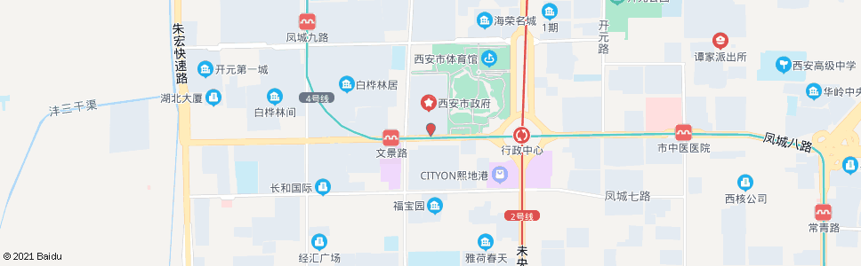 西安下滩村_公交站地图_西安公交_妙搜公交查询2024