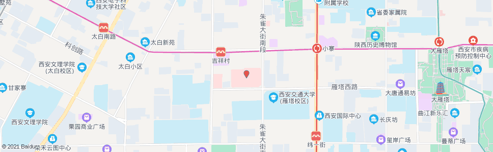 西安医学院(交大一附院)_公交站地图_西安公交_妙搜公交查询2024