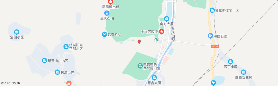 延安市场沟生产队_公交站地图_延安公交_妙搜公交查询2025