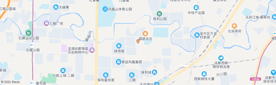 成都北延新居农贸市场_公交站地图_成都公交_妙搜公交查询2024