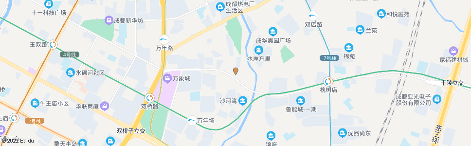 成都同洛路_公交站地图_成都公交_妙搜公交查询2025