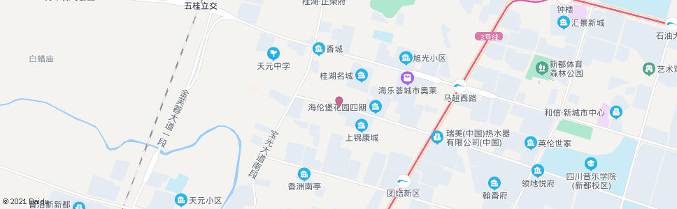 成都天元路一段_公交站地图_成都公交_妙搜公交查询2024