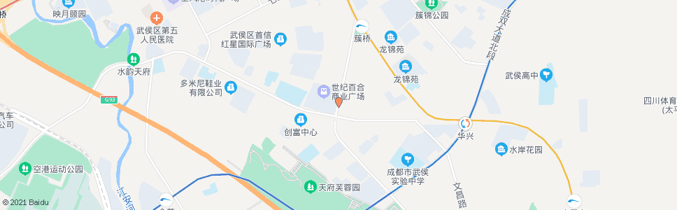 成都双楠大道川藏路口_公交站地图_成都公交_妙搜公交查询2024