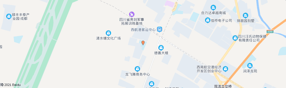 成都双华小学_公交站地图_成都公交_妙搜公交查询2024