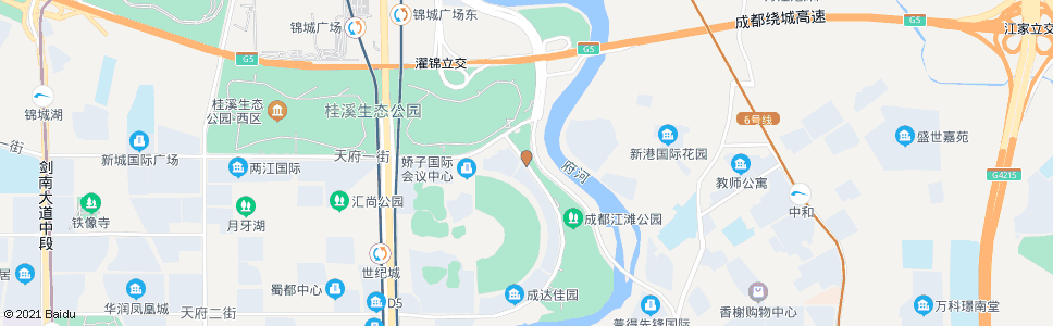 成都新会展北侧世纪城路口_公交站地图_成都公交_妙搜公交查询2024