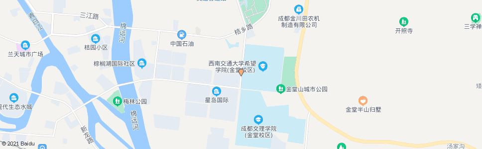 成都希望学院_公交站地图_成都公交_妙搜公交查询2024